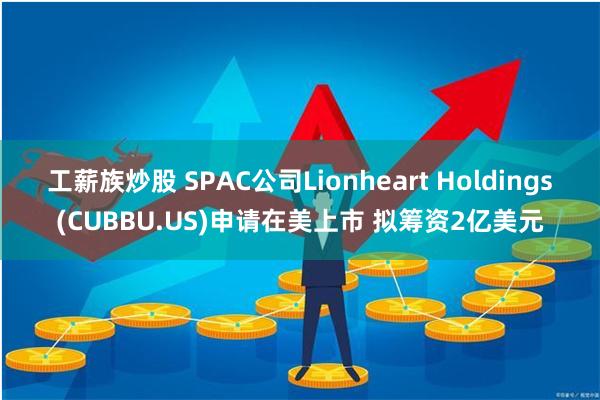 工薪族炒股 SPAC公司Lionheart Holdings(CUBBU.US)申请在美上市 拟筹资2亿美元