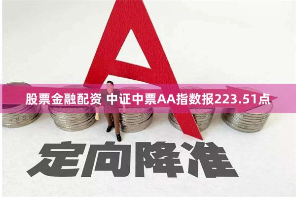 股票金融配资 中证中票AA指数报223.51点