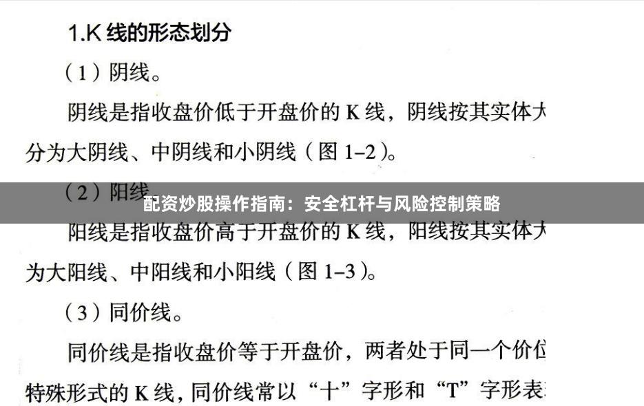 配资炒股操作指南：安全杠杆与风险控制策略